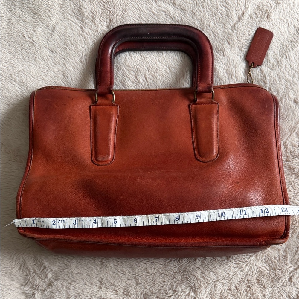 Authentic brown Coach Leather Briefcase bag